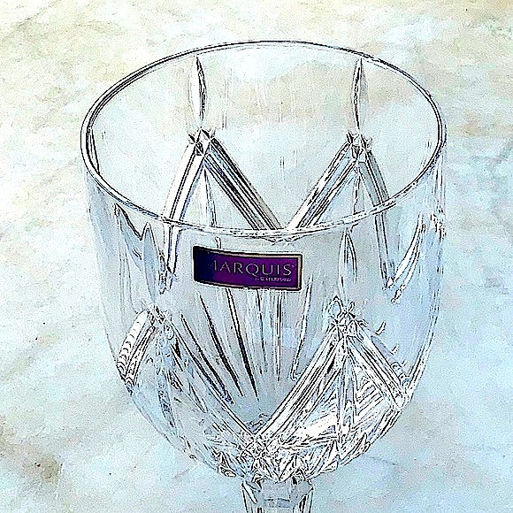 WATERFORD LACEY WINE CRYSTAL GOBLETS SET OF 4 - Picture 5 of 8